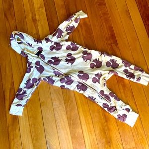 Mini Rodini Squirrel Sweatshirt Baby Onsie